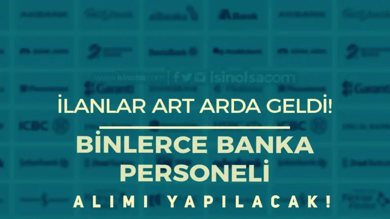 banka personel alimlari