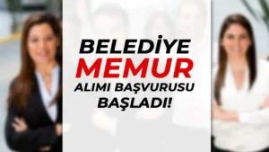 Belediye Kadın Erkek Ön Lisans Memur Alımı Başladı ( Bozköy Belediyesi )