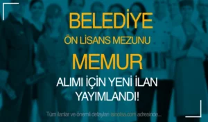 Belediye 60 KPSS İle Lisans Memur Alımı Başladı! ( Dikmen Belediyesi )