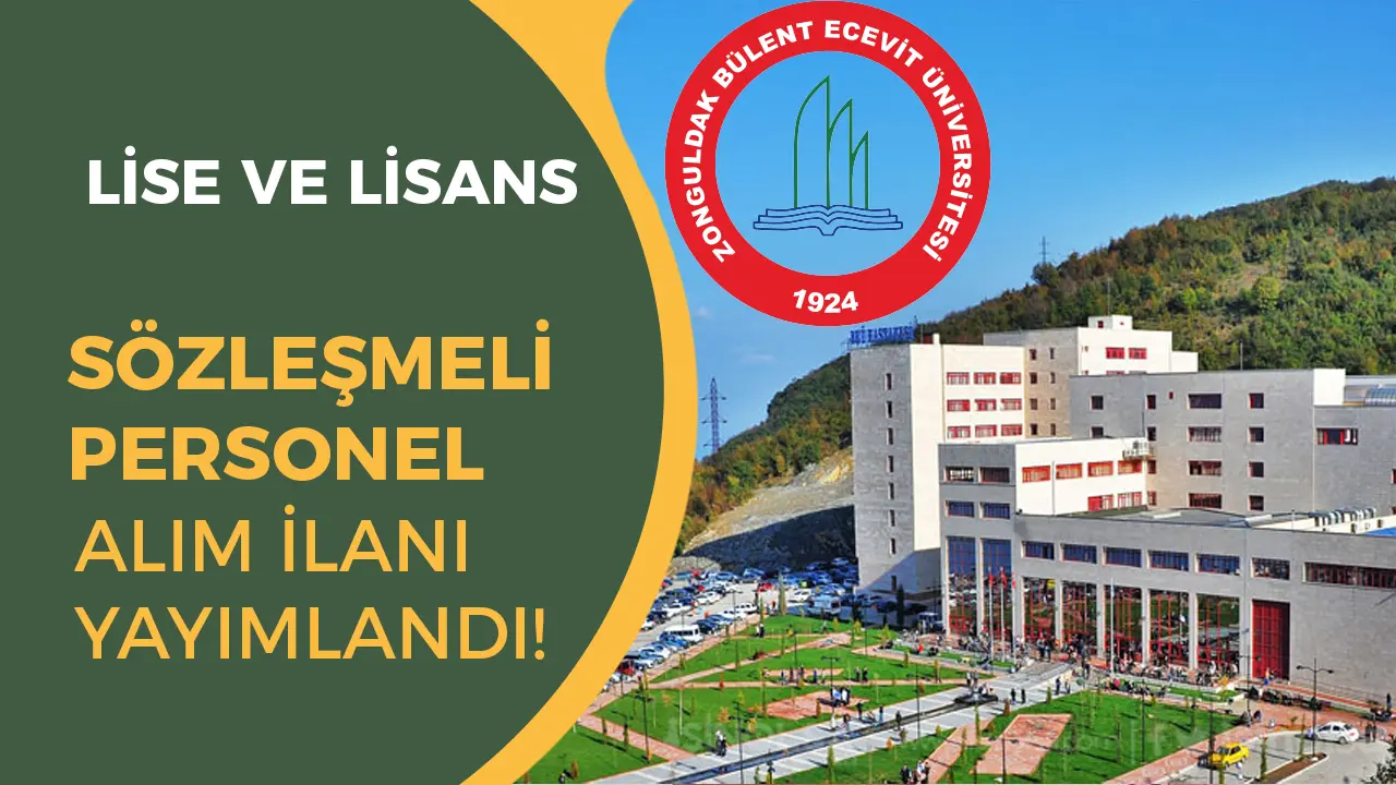 bülent ecevit üniversitesi personel alımı ilanı