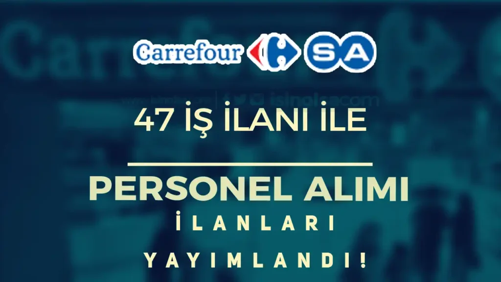 carrefoursa personel alimi