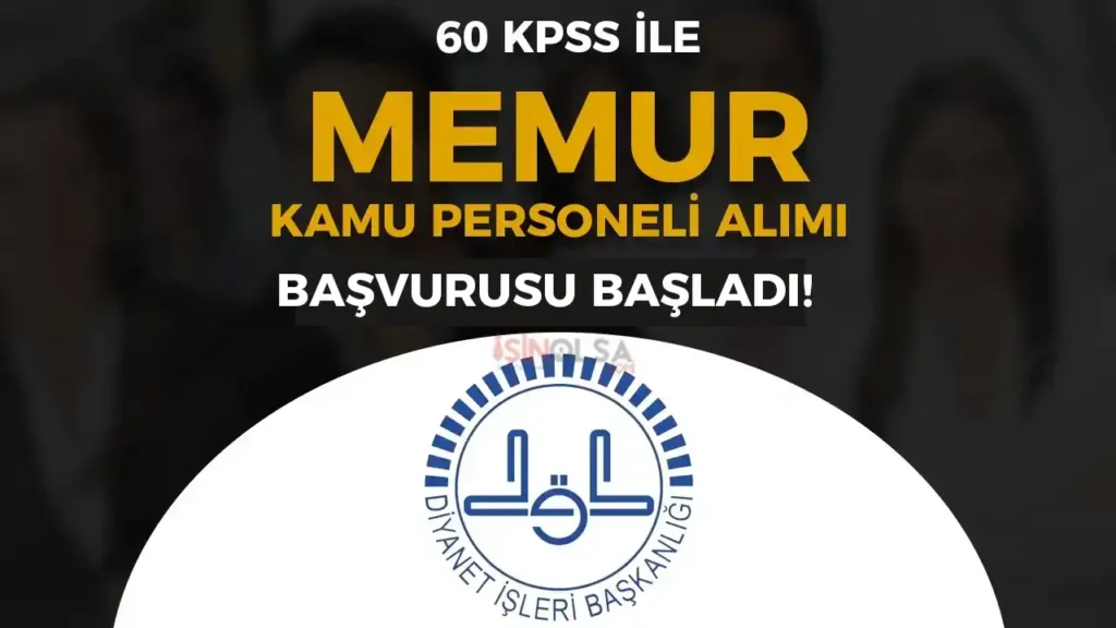 diyanet 20 memur