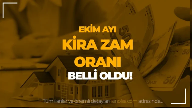 Kira Zam Oranı Belli Oldu – Ekim 2024 Kira Artış Oranı %63,47 Olarak Belirlendi