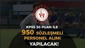 GSB 2025 Yılı 50 KPSS İle 950 Sözleşmeli Personel ( Antrenör ) Alımı Yapacak! Şartlar Nedir?