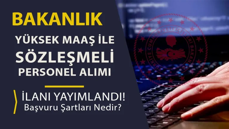 icisleri bakanligi bilisim personeli alimi ilan sartlari