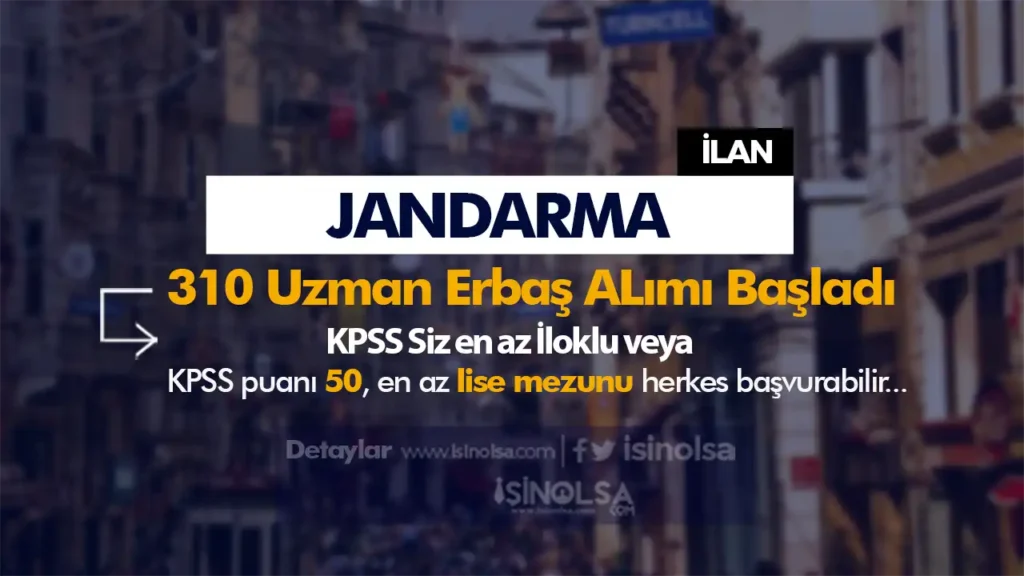 jandarma uzman erbas basladi