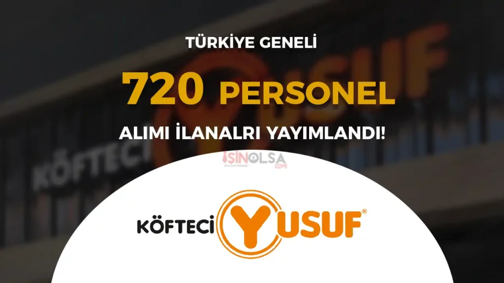 kofteci yusuf personel alim