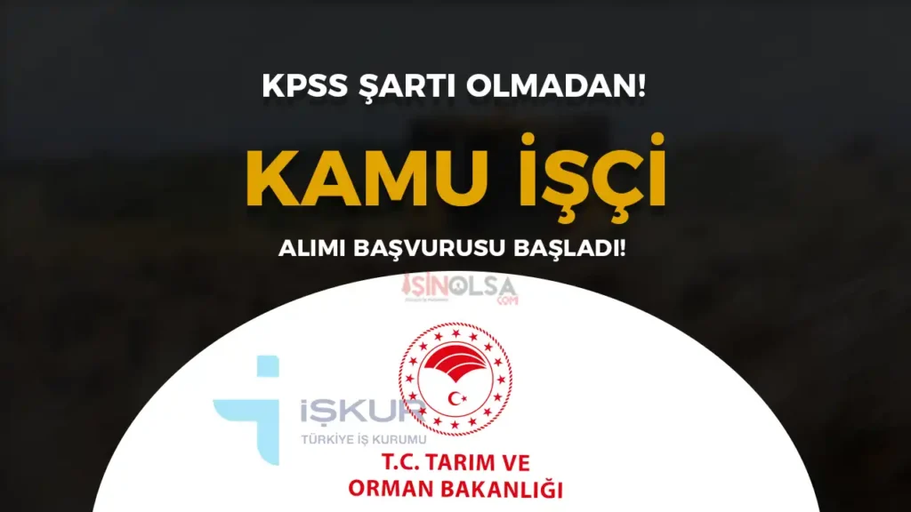 tarim bakanligi isci alimi 3