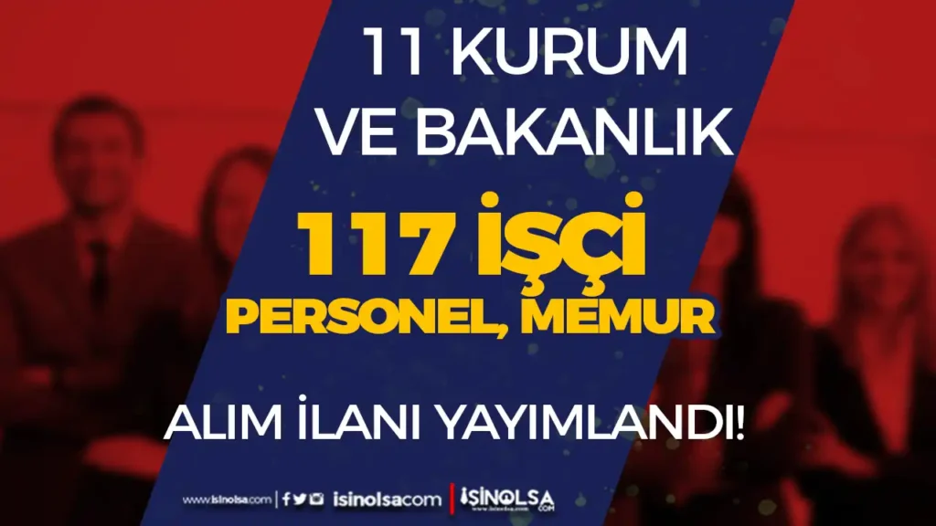 11 krum ve bakanlik ilani