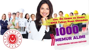 MSB 1000 Memur Alımı Devam Ediyor ( Genelkurmay, KKK, HKK, DKK, MSÜ )