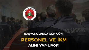 Adalet Bakanlığı ATK Personel ve İKM Alımı İçin Son Gün