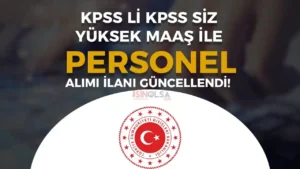 Dışişleri Bakanlığı KPSS li KPSS siz 13 Sözleşmeli Personel Alımı İlanı Sona Eriyor