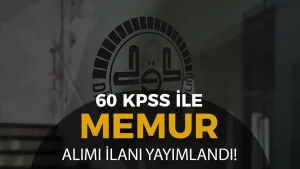 Diyanet ( DİB ) 60 KPSS İle Memur Alımı İlanı 2025! ( Uzman Yardımcısı )