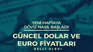 Yeni Haftaya Dolar ve Euro Nasıl Başladı! Güncel 11 Kasım Döviz Kurları…