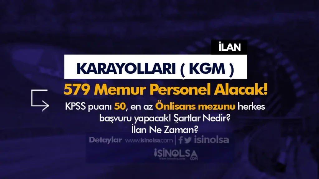 kgm 579 memur personel alimi 2024