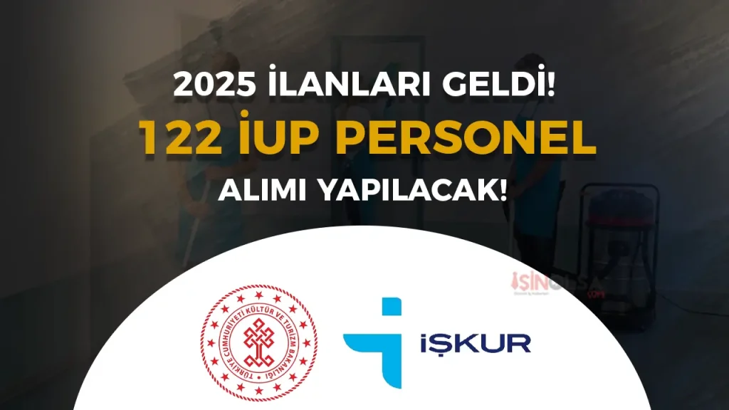 kültür bakanlığı iup personel alımı