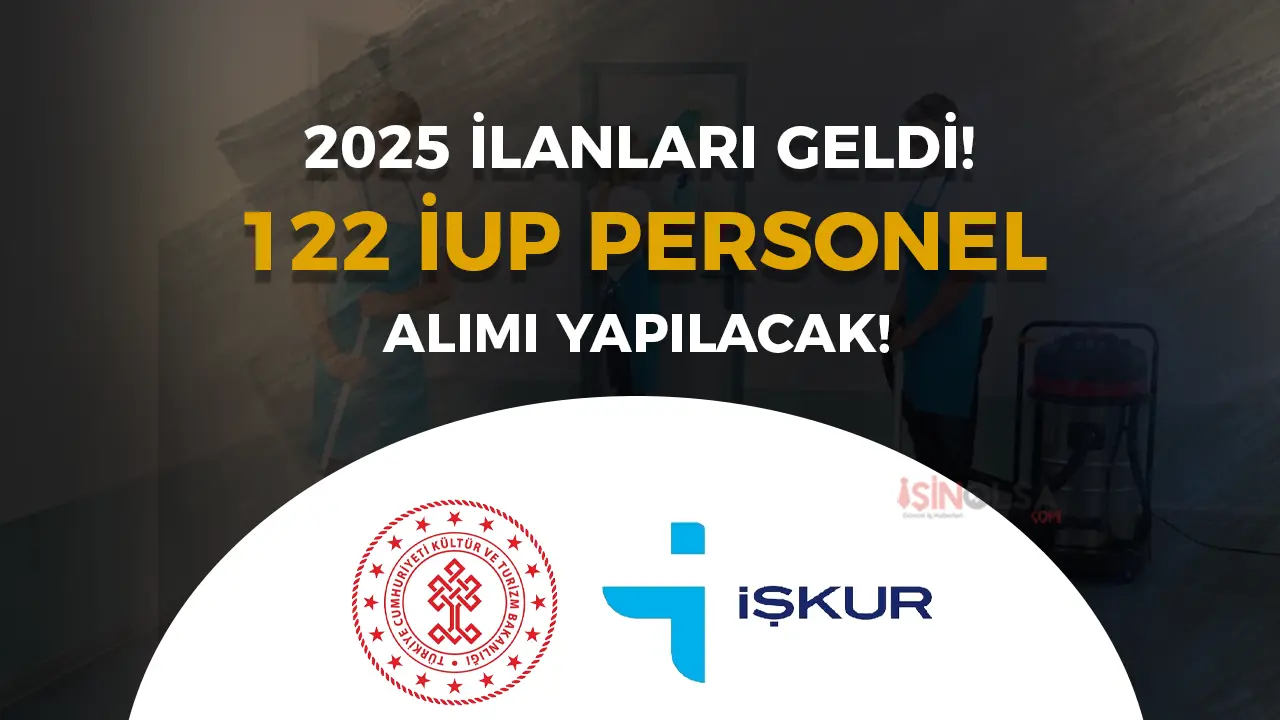 kültür bakanlığı iup personel alımı