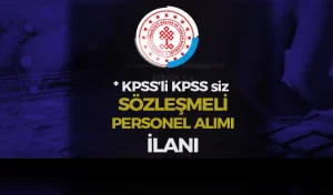 Kültür Bakanlığı YTB Sözleşmeli Personel Alımı İlanı Yayımladı! KPSS li KPSS siz