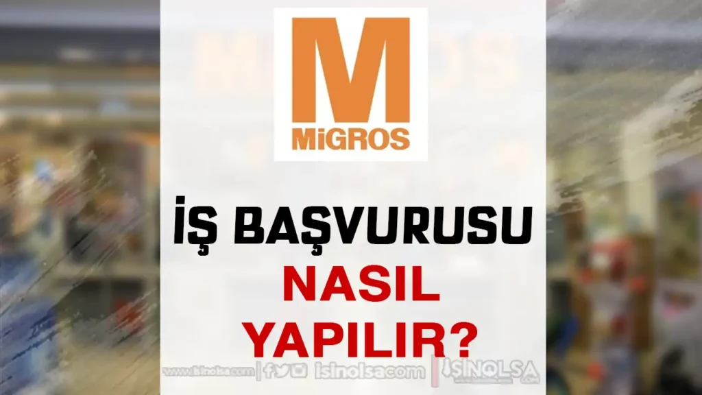 migros is basvurusu