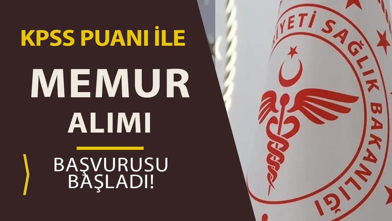 sağlık bakanlığı memur alımı