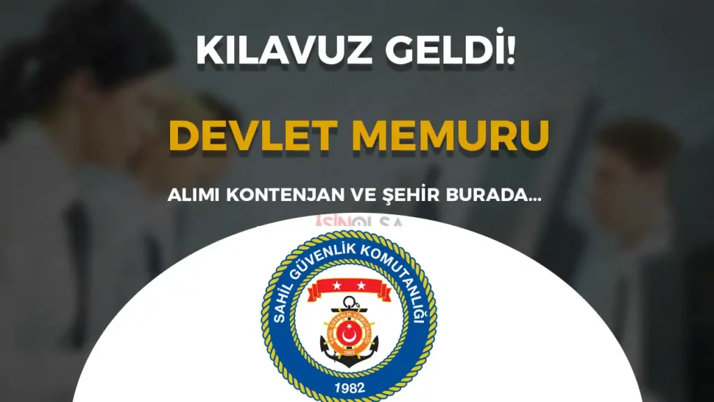 sahil guvenlik devlet memuru alimi