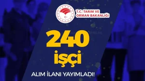 Tarım Bakanlığı OGM ve DSİ 175 Memur Alımı Kılavuzu Yayımlandı! ( 2828 Sayılı Kanun İle )