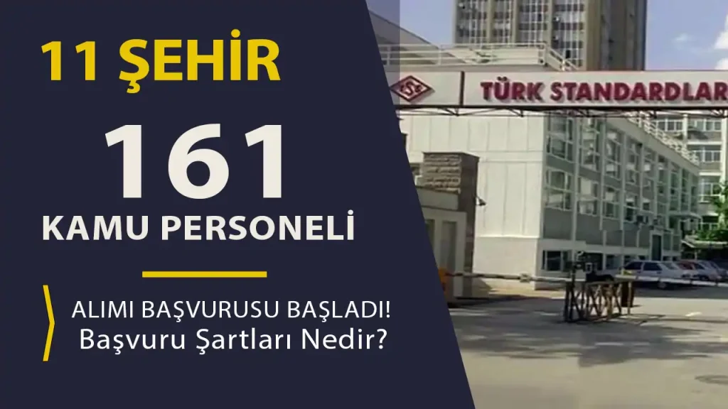 tse personel alımı başvurusu