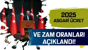 2025 Asgari Ücret Açıklandı: İşte Yeni Rakam ve Zam Oranları