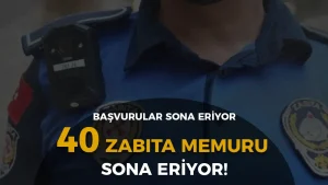 Arnavutköy Belediyesi 45 Bin TL Maaş İle 40 Zabıta Memuru Alımı Sona Eriyor!