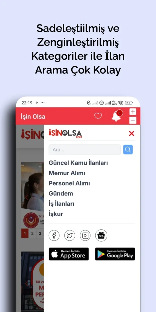 ISin Olsa Mobil Uygulama 6