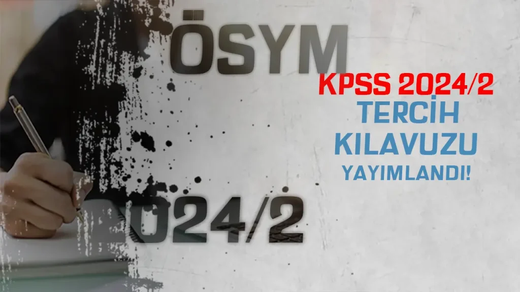 KPSS TERCİH KILAVUZU