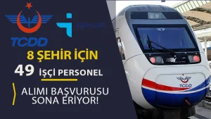 TCDD 49 İşçi Personel Alımı Başvurusu