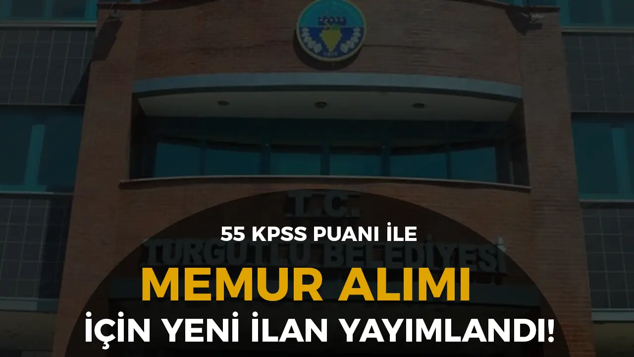 TURGUTLU BELEDİYESİ MİMAR ALIMI