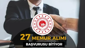 Çevre Bakanlığı KPSS İle 27 Memur Alımı Başvurusu ( Uzman Yardımcısı )