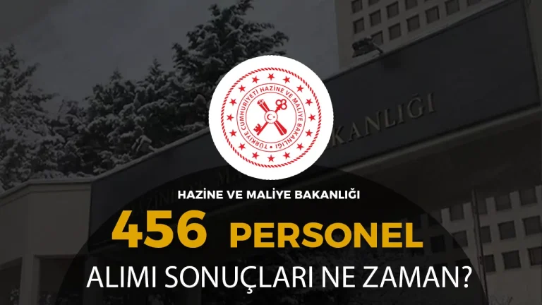 HMB 456 Sözleşmeli Personel Alımı Sonuçları ve Taban KPSS