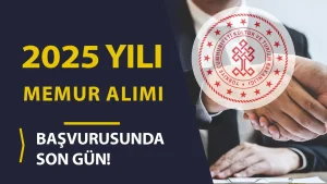 Kültür Bakanlığı 30 Memur Alımı 2025  Başvurusu( Stajyer Kontrolör )