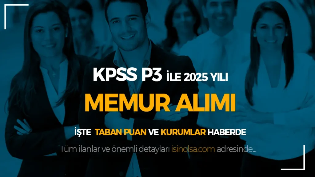 p3 memur alımı