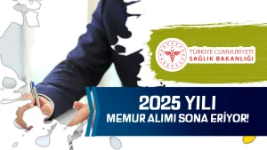 Sağlık Bakanlığı 2025 Memur Alımı Başvurusu ( Uzman Yardımcısı )