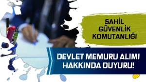 Sahil Güvenlik Devlet Memuru Alımı Sonuçları Açıklandı!