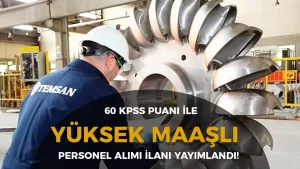 TEMSAN İŞKUR İle Büro Personeli ve Mühendis Alıyor!