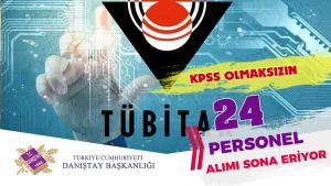 TÜBİTAK 9 Alanda 24 Personel Alımı Başvurusu Bitiyor