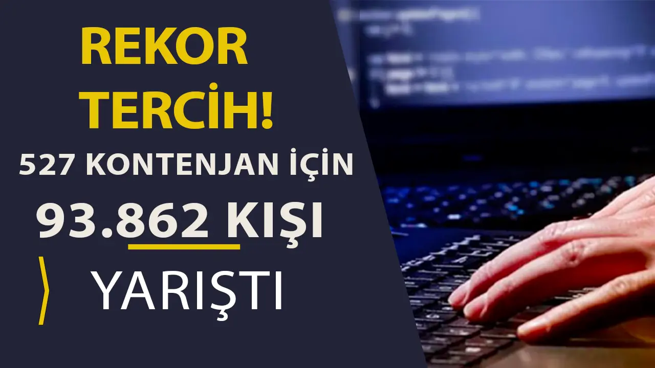 93.862 Kişi 527 Kontenjan İçin Yarıştı- Memur Adaylarının Atama Sorunu Büyüyor