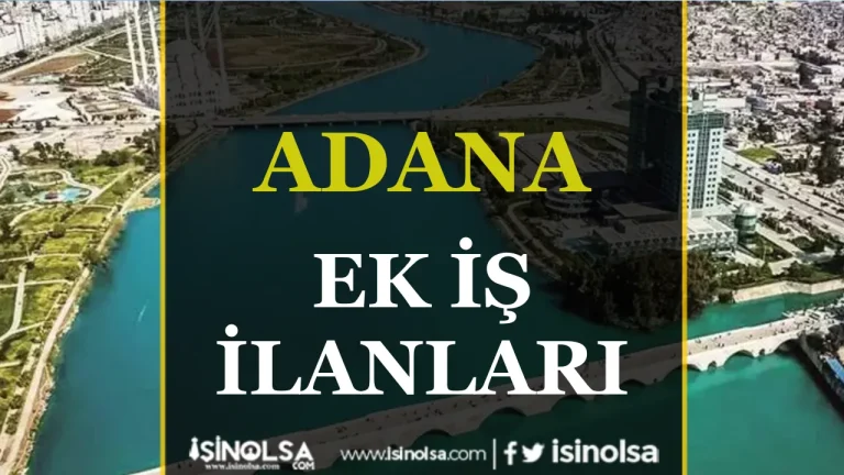 Adana is ilanlari