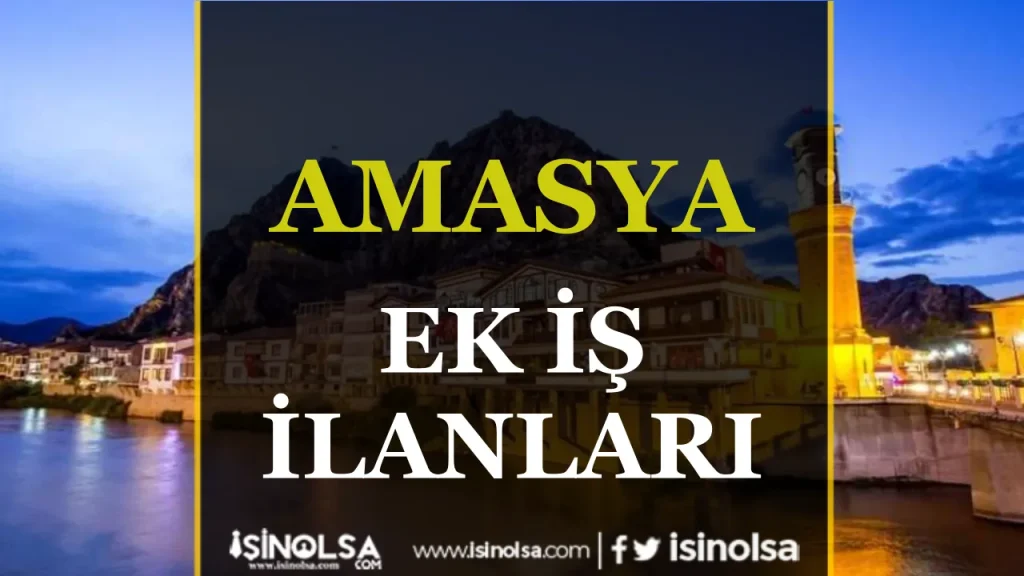 Amasya is ilanlari