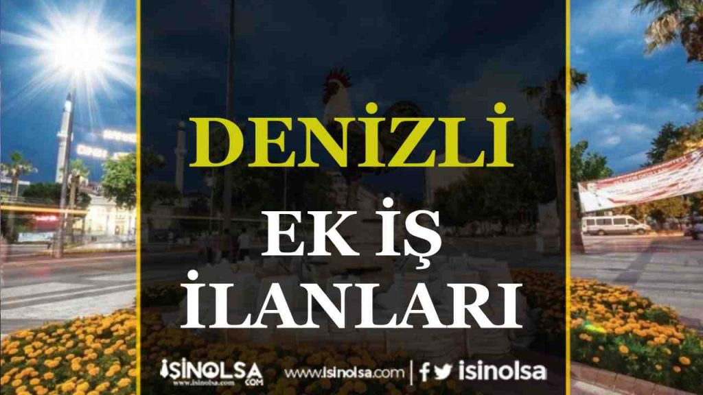 Denizli iş ilanları