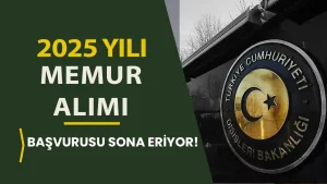 Dışişleri Bakanlığı Memur Alımı 2025 Başvurusu ( AB Uzman Yardımcısı )