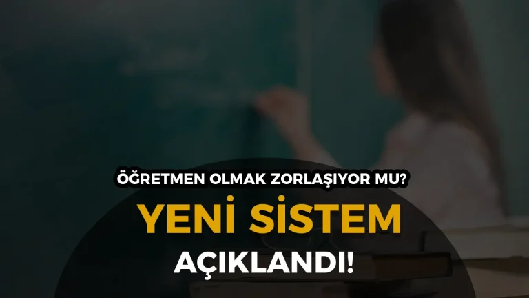 Öğretmen Atamaları Zorlaşıyor mu? KPSS Yerine Yeni Akademi Giriş Sınavı Geliyor!