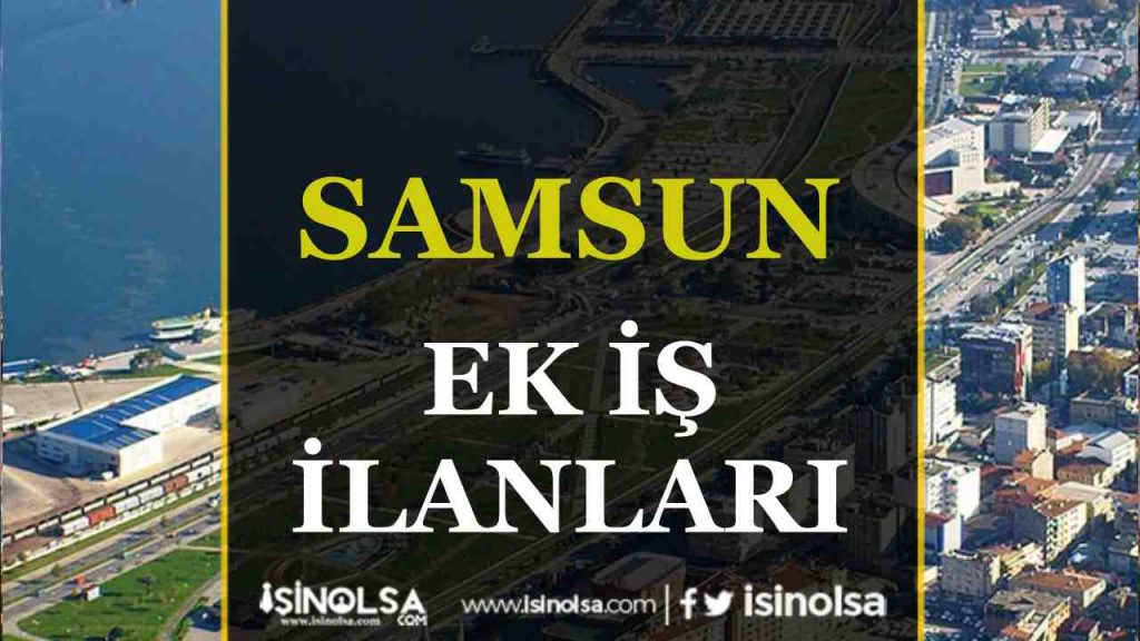 Samsun is ilanlari