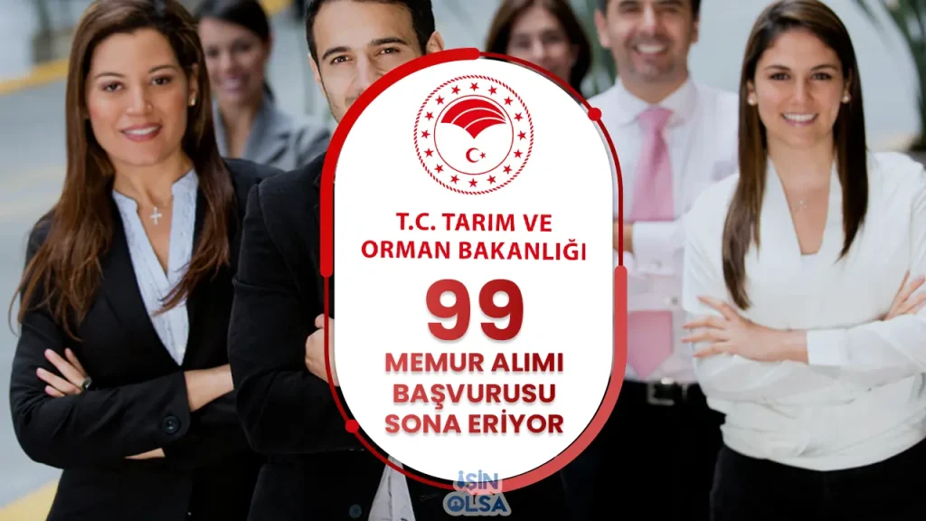 Tarım Bakanlığı 2025 Yılı 99 Memur Alımı Başvurusu ve Değerlendirme Süreci ( Uzman Yardımcısı )