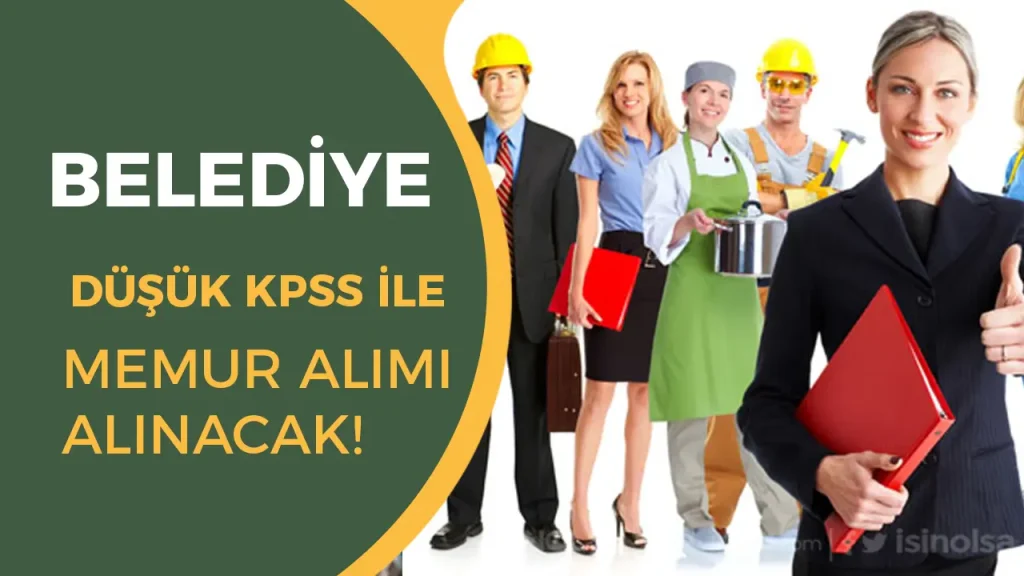 belediye memur alımı